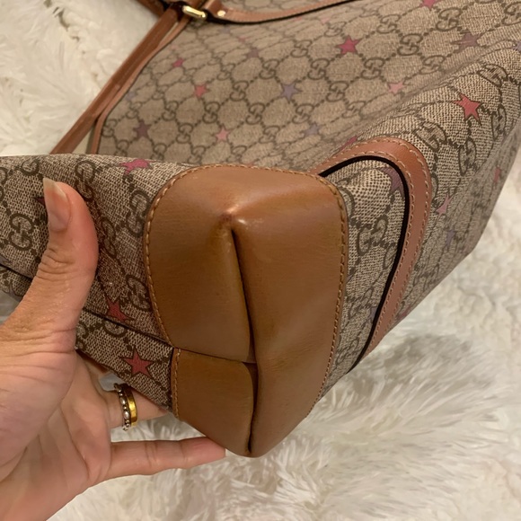 Authentic Gucci Joy supreme star tote - Picture 9 of 11